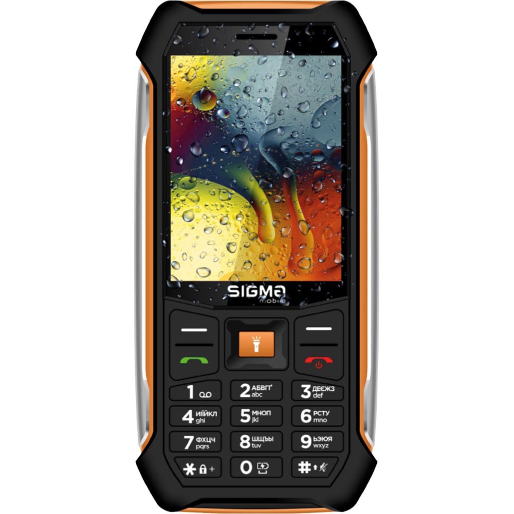 

Мобильный телефон Sigma mobile X-style 323 RAIN Black/Orange UA-UCRF (4827798885727)