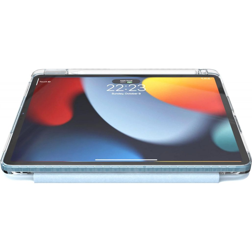 Чохол-книжка Comma Joy PU with Pencil Slot для Apple iPad Pro 11 (2024) Light Blue
