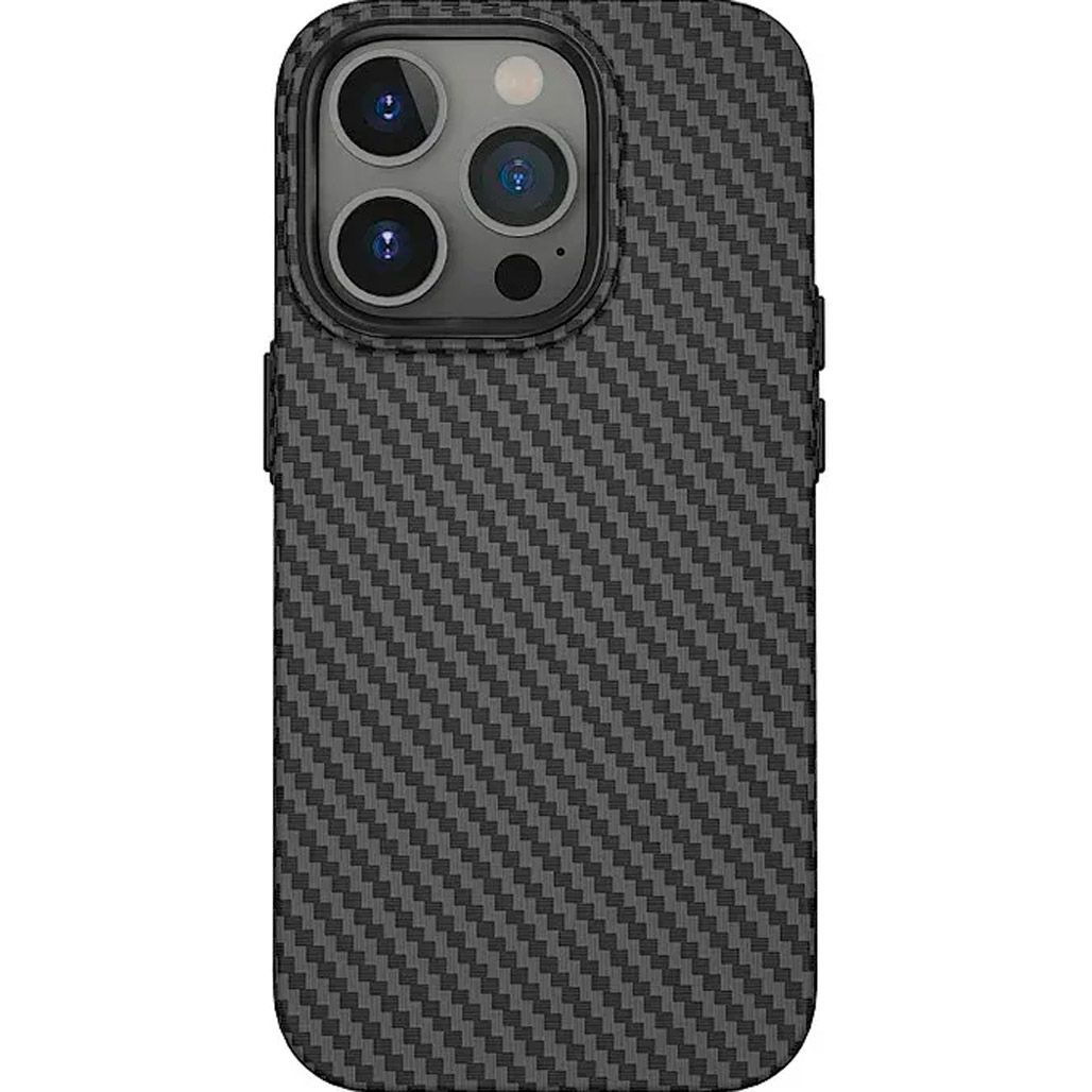

Чохол WiWU Kevlar Magsafe Case LCC-107 для Apple iPhone 14 Pro Max Black
