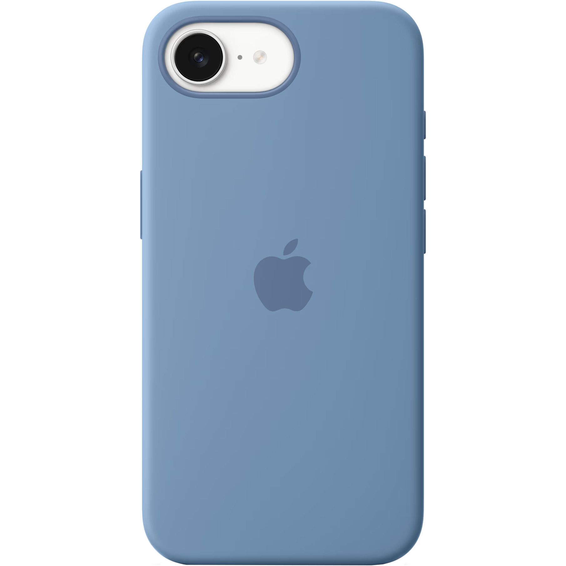 

Чехол Silicone Case with MagSafe для Apple iPhone 16e Winter Blue AAA
