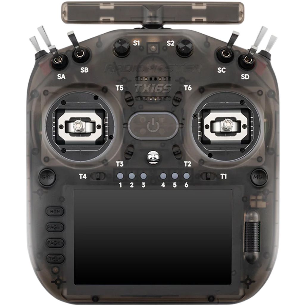 Пульт управления RadioMaster TX16S MK3 ELRS M2 Transparent Charcoal (RM0157.0120-CHA)