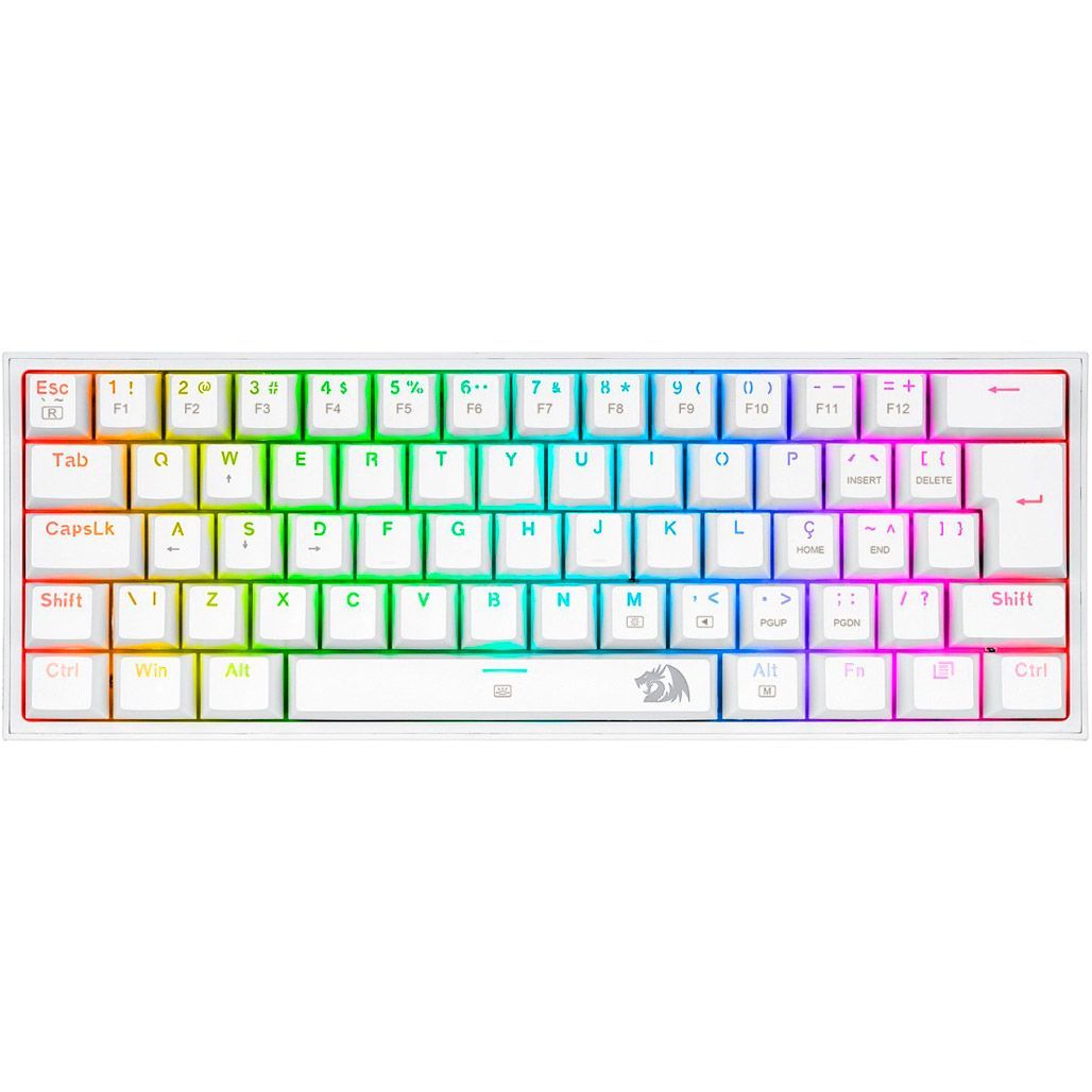 

Клавіатура Redragon Fizz K617 RGB Mini (K617W-RGB)