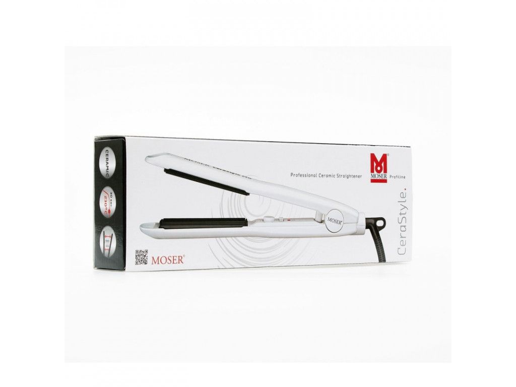 Випрямляч для волосся Moser CeraStyle Pro 24 mm White (4417-0051)