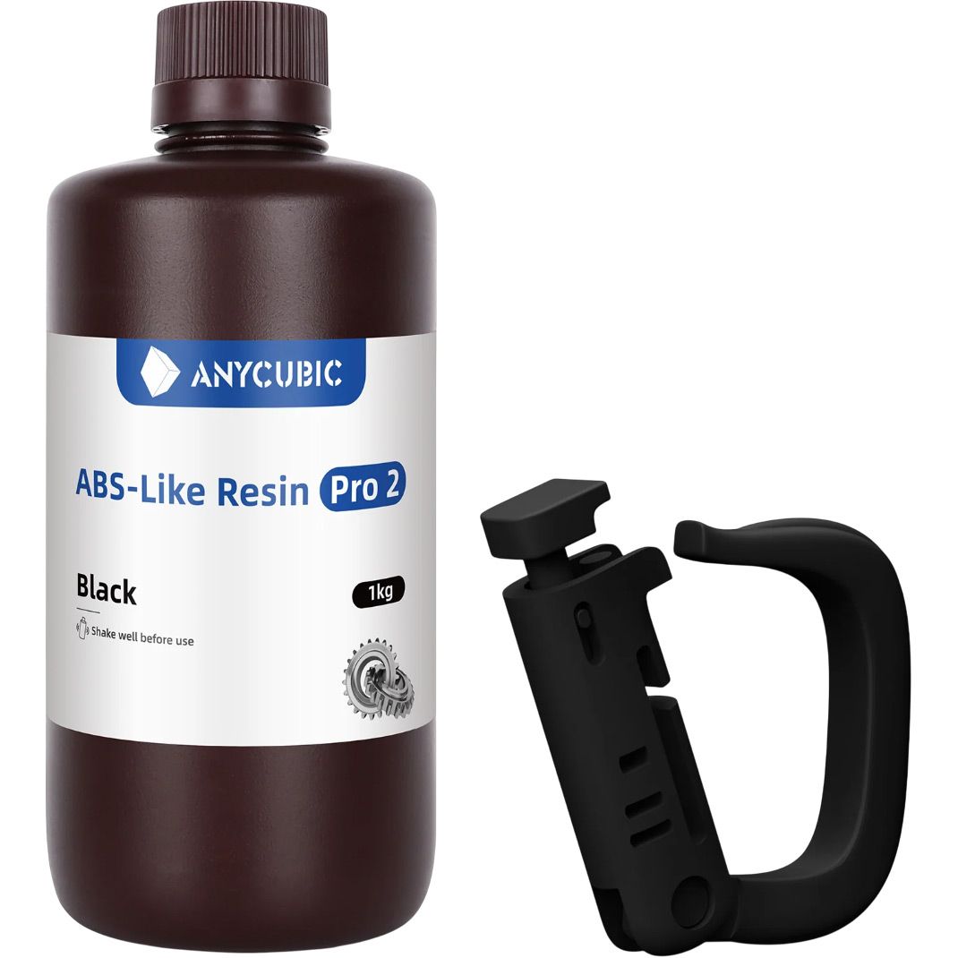

Фотополімерна смола для 3D-принтера Anycubic ABS-Like Resin Pro 2 1kg Black (SABP2BK-102A)