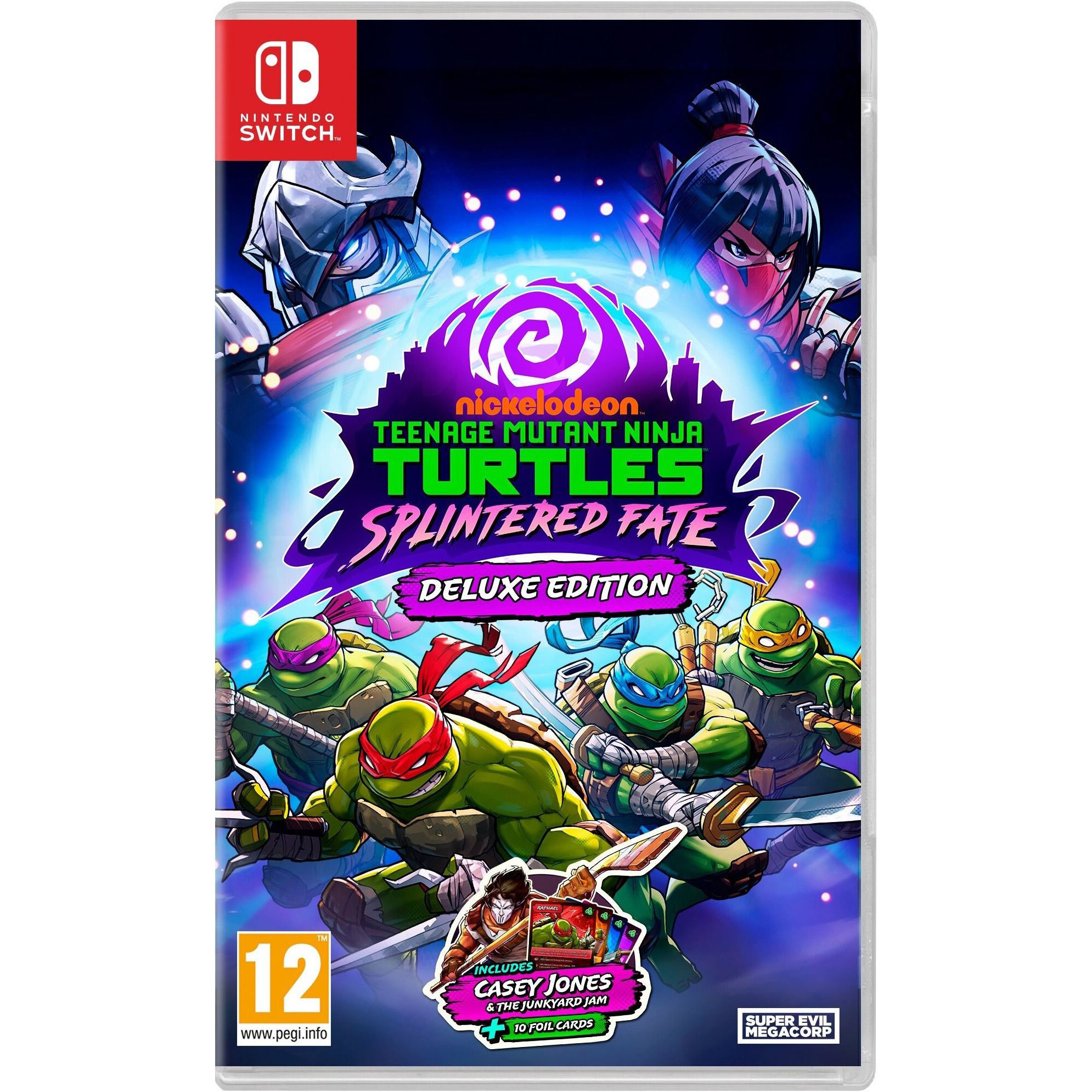 

Гра Teenage Mutant Ninja Turtles: Splintered Fate Deluxe Edition для Nintendo Switch (EN + RU sub) (5056635614797)