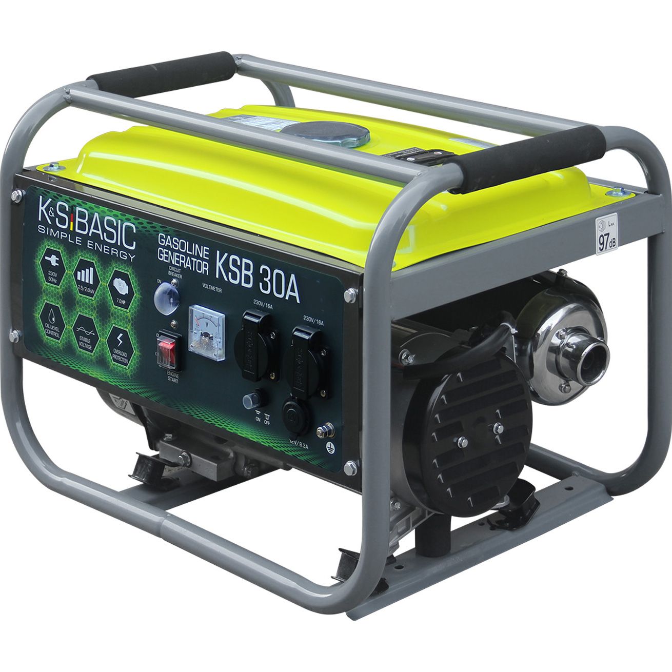 

Генератор бензиновый Konner&Sohnen BASIC KSB 30A