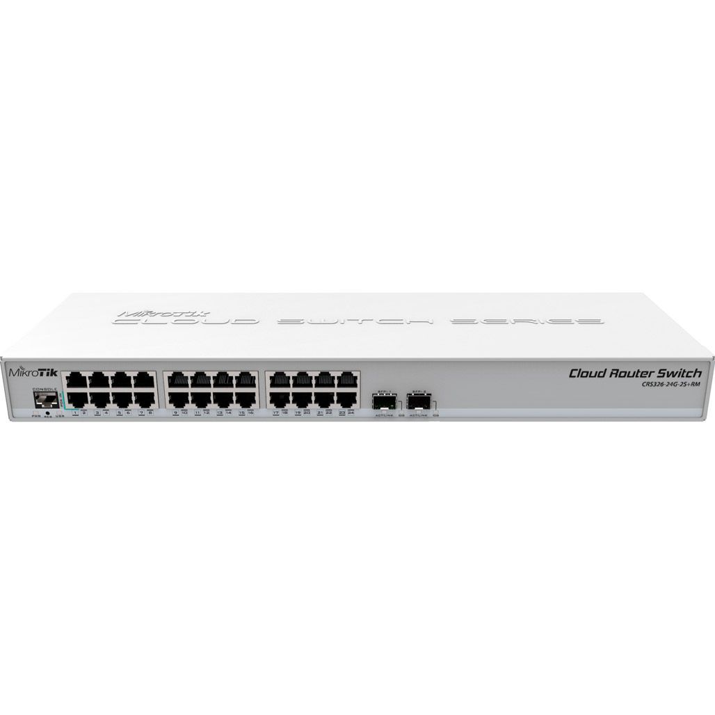 

Комутатор Mikrotik CRS326-24G-2S+RM