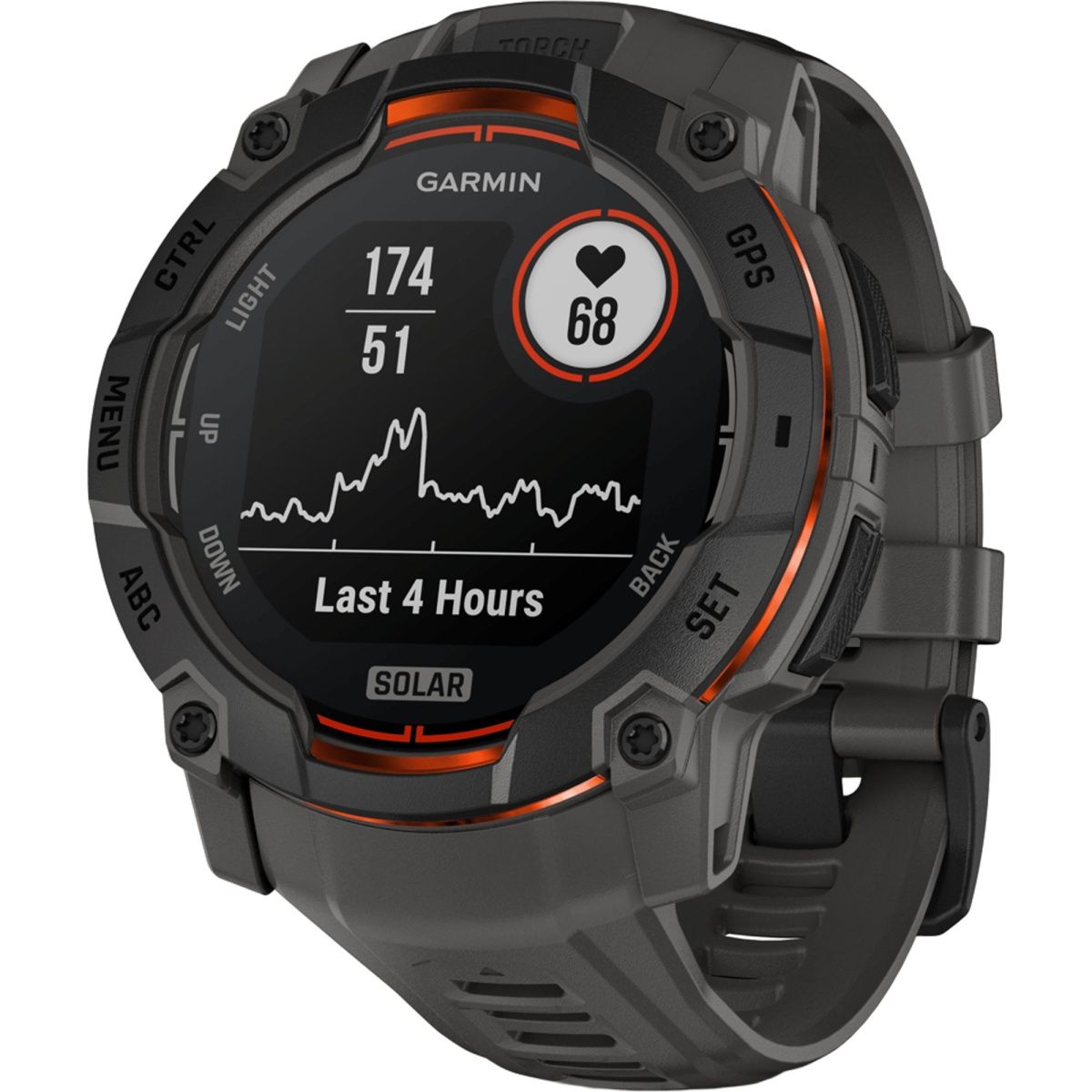 

Смарт-часы Garmin Instinct 3 Solar 50mm Black with Charcoal Band (010-02935-00)