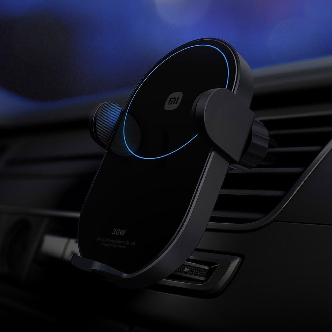 Автотримач із бездротовою зарядкою Xiaomi Mi Wireless Charger Car 30W (W03ZM)