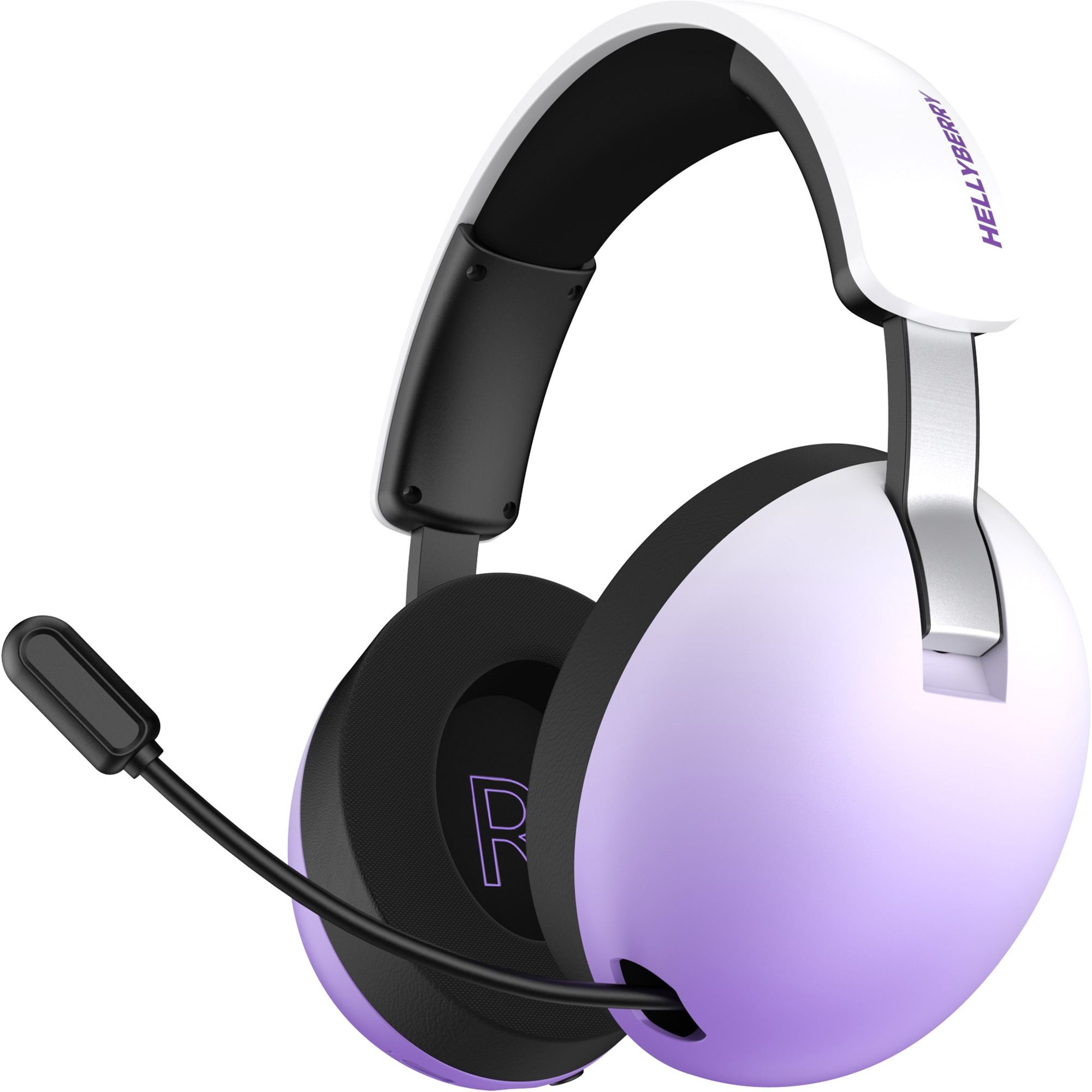 

Игровые наушники Hator Hellyberry HH30 Pro Wireless White-Violet (HH30_PRO_wireless_WV)