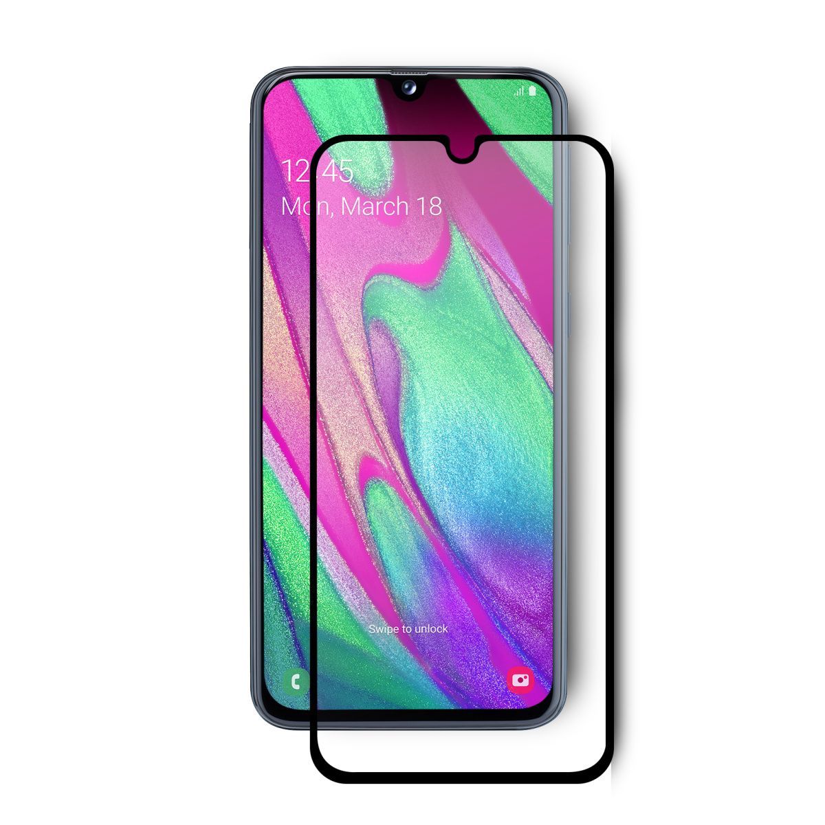 

Защитное стекло 9D Full Cover Tempered Glass для Samsung Galaxy A40 (Black) [40404]
