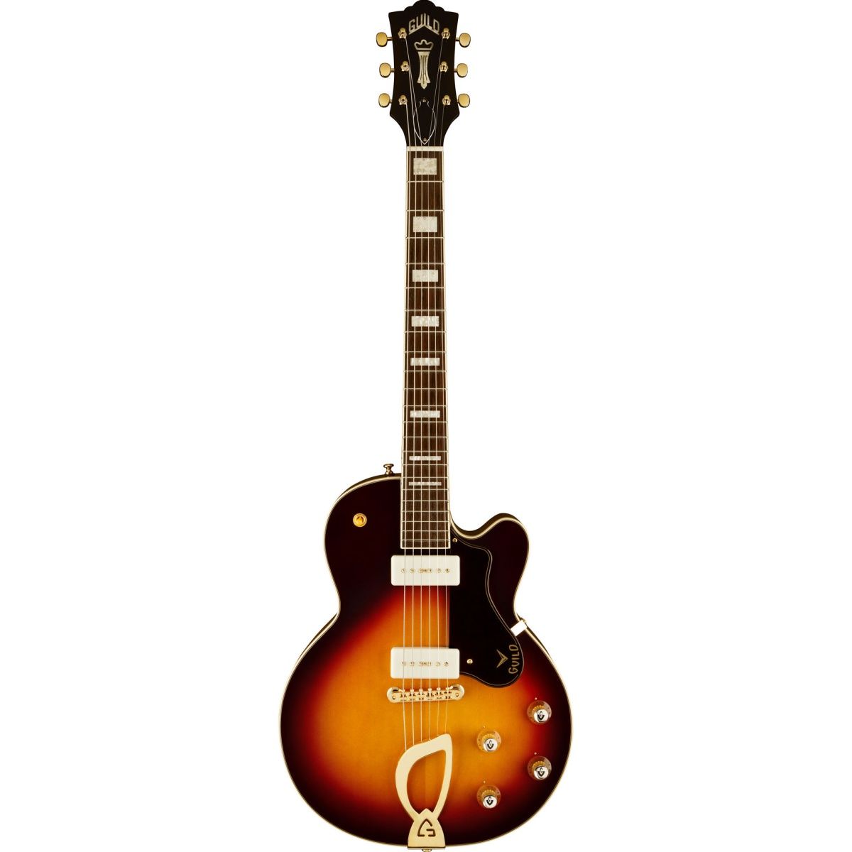 Электрогитара GUILD M-75 Aristocrat Antique Sunburst