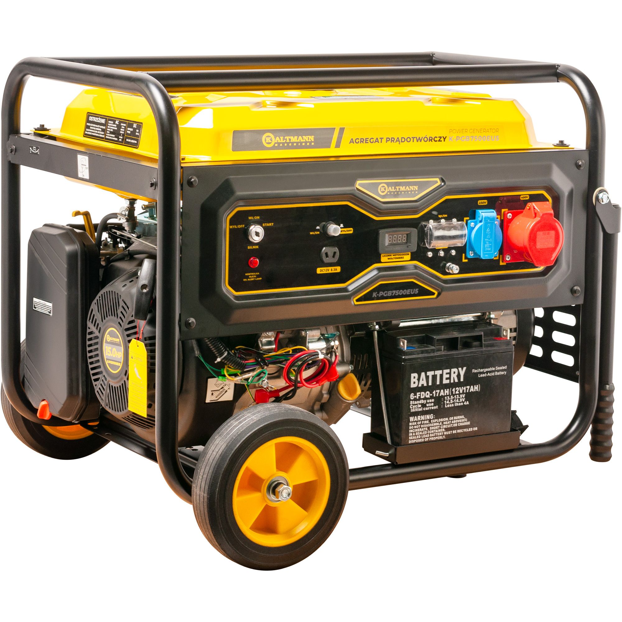 

Генератор бензиновый KALTMANN K-PGB7500EU5