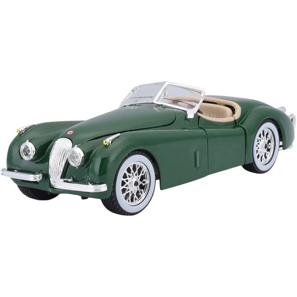 

Автомодель Bburago Jaguar XK 120 1951 1:24 Green (18-22018)