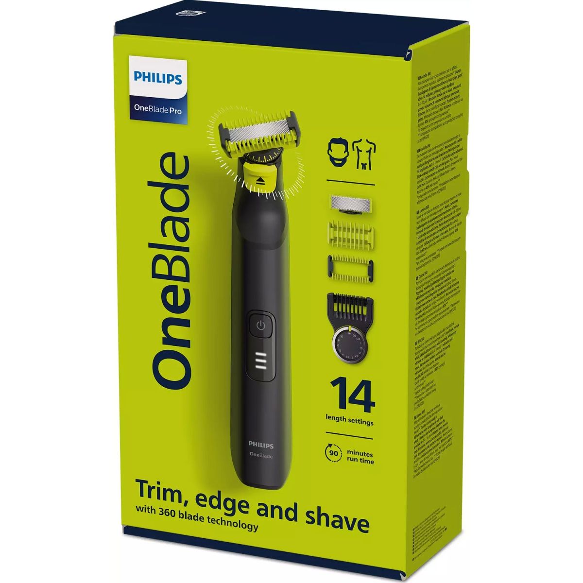 Триммер для бороды и усов Philips OneBlade Pro QP6541/15 [80918] 