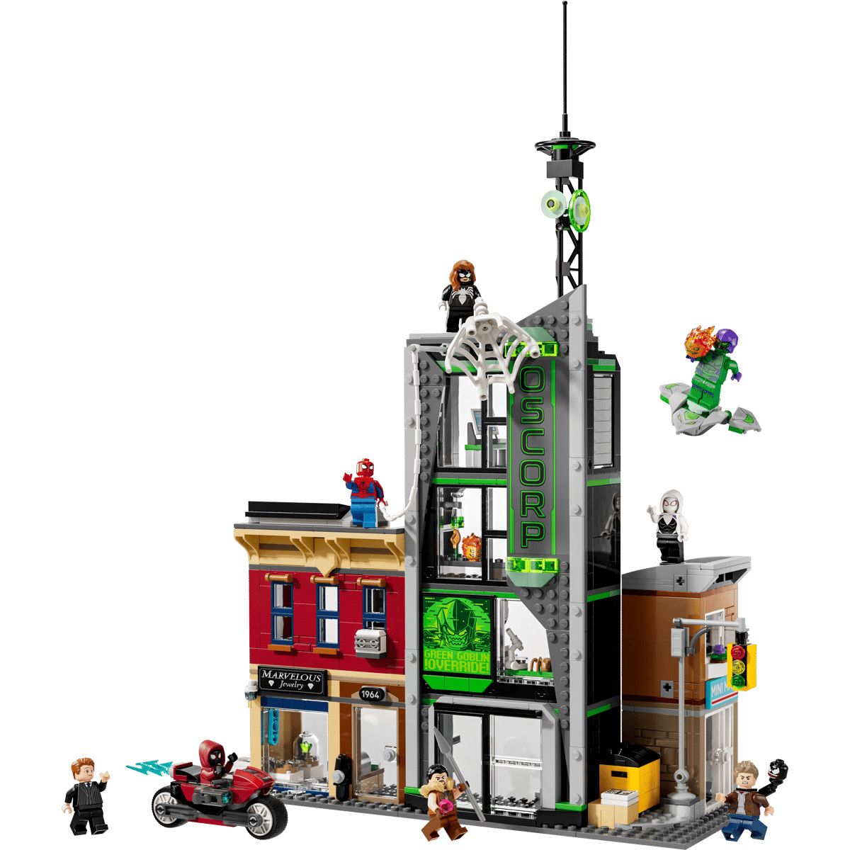 

Конструктор LEGO Super Heroes Marvel Человек-паук против Оскорпа (76324)