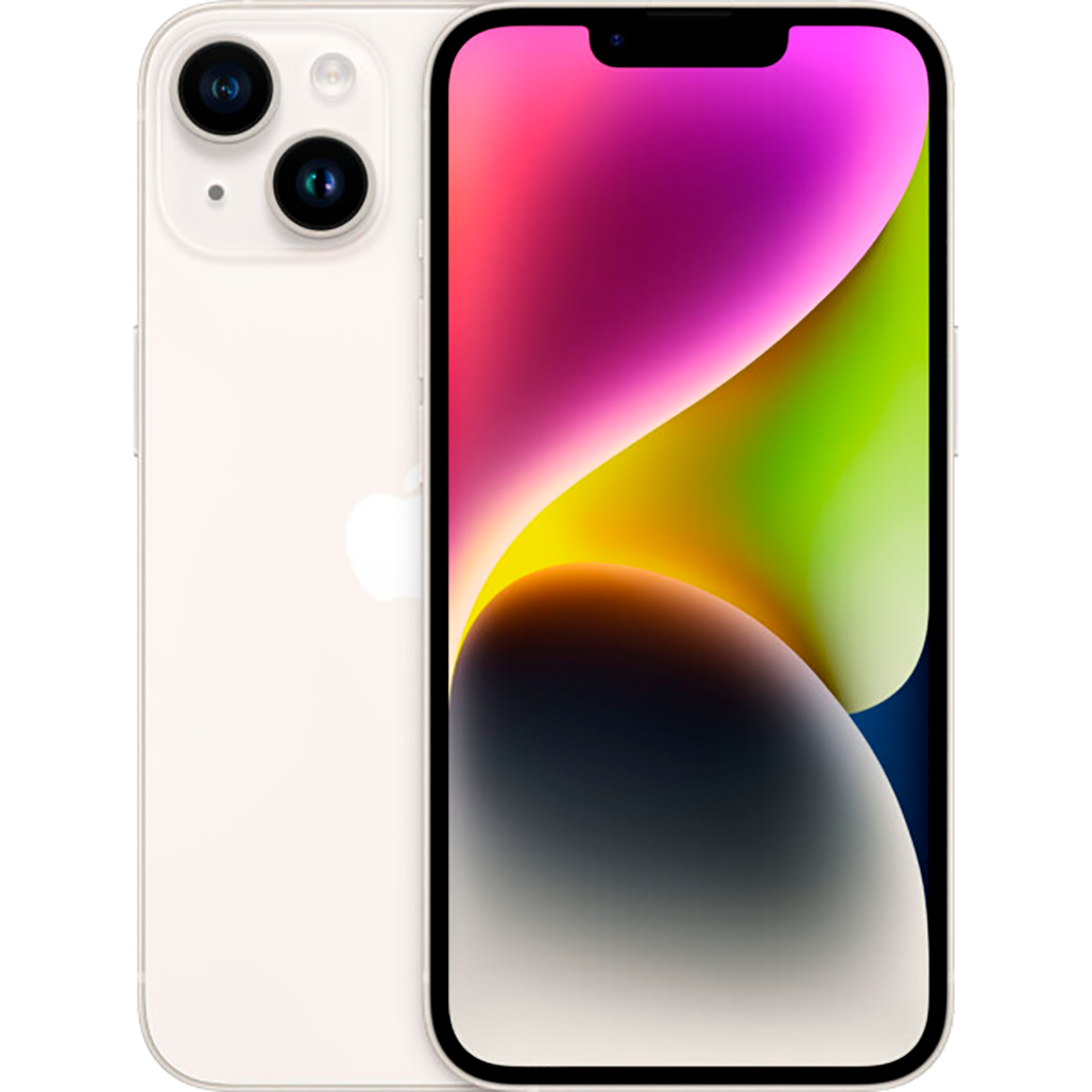 

Смартфон Apple iPhone 14 Plus 128GB eSIM Starlight (MQ3T3)