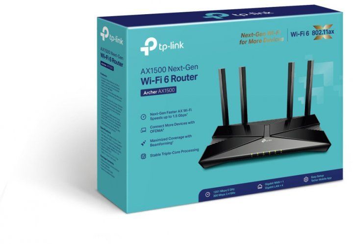 Бездротовий маршрутизатор (роутер) TP-Link Archer AX1500