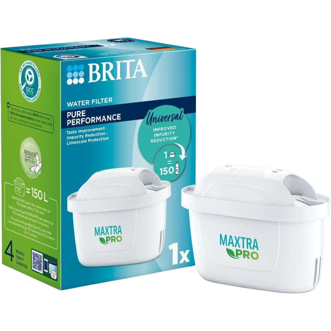 

Змінний фільтр для глечика Brita MXPro 1шт (1051885)