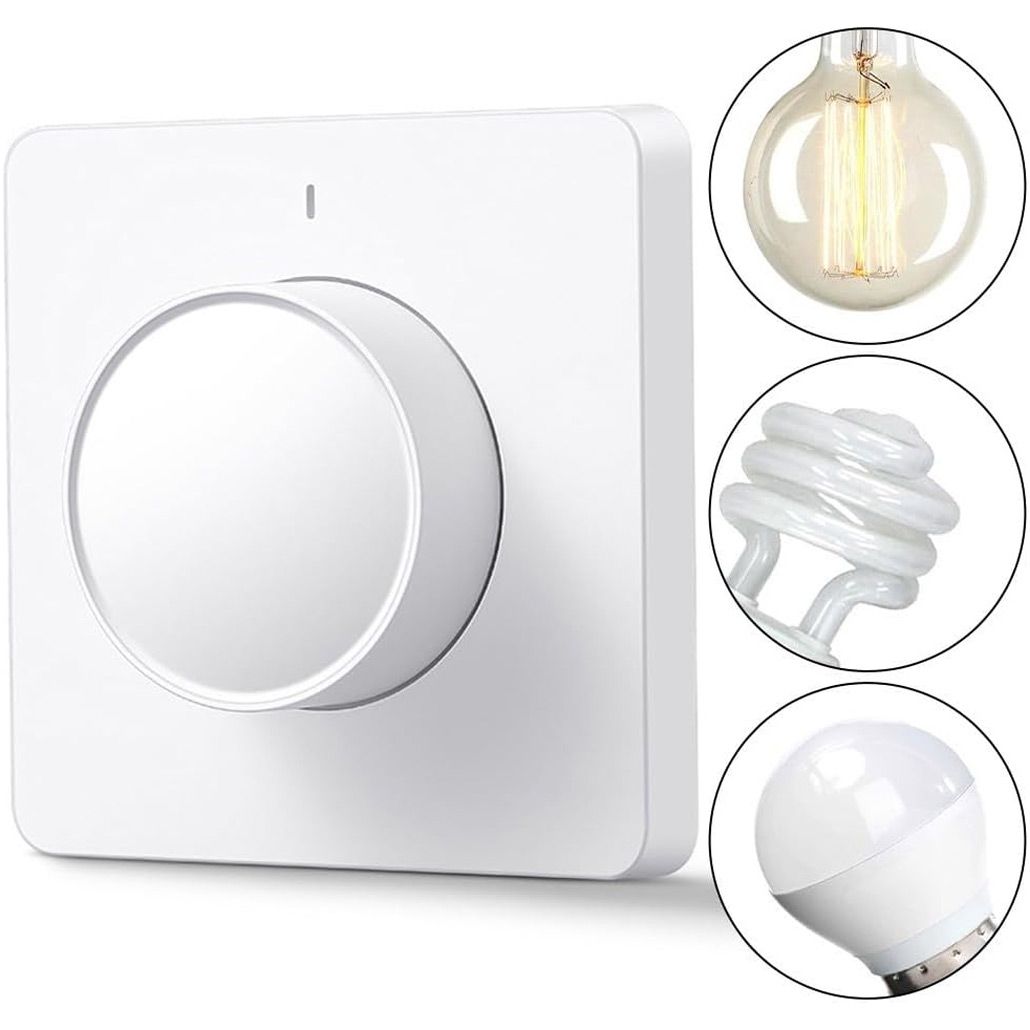 Розумний вимикач Tuya Smart Zigbee Dimmer White ZSWKD