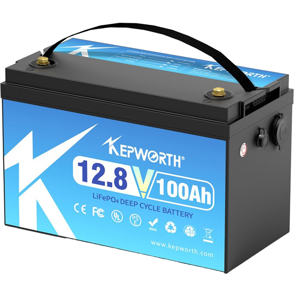 

Аккумулятор Kepworth LiFePO4 12V (12V/100Ah/1200Wh) (KW-12-100-short)