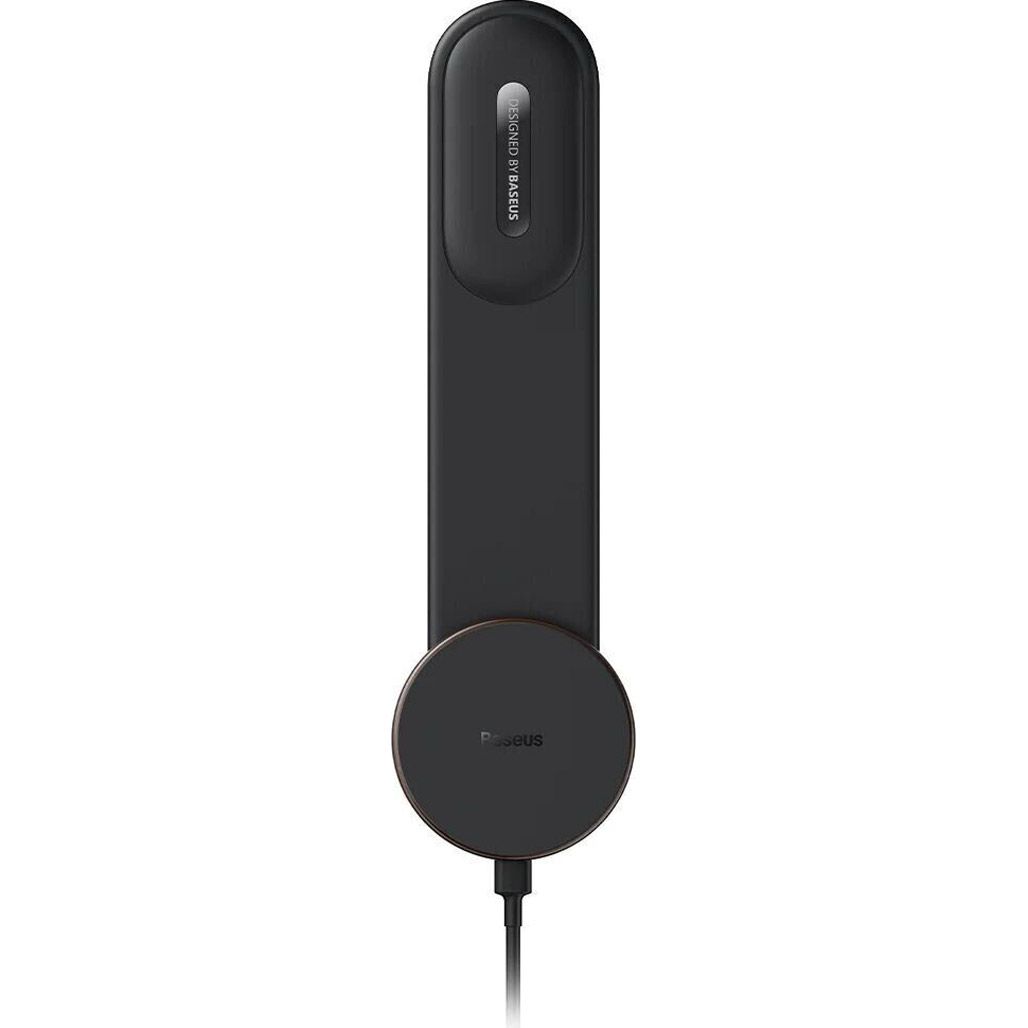 Автотримач із бездротовою зарядкою Baseus C02 Pro Series Black (C40156000111-00)