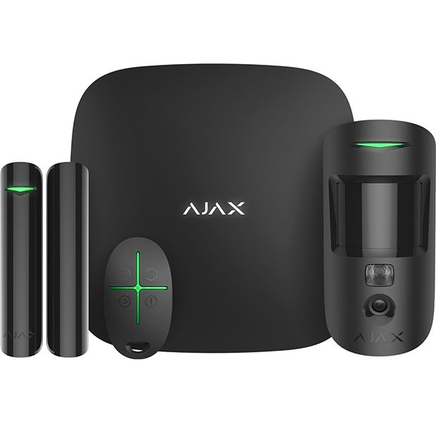 

Комплект охоронної сигналізації Ajax StarterKit Cam (Black)