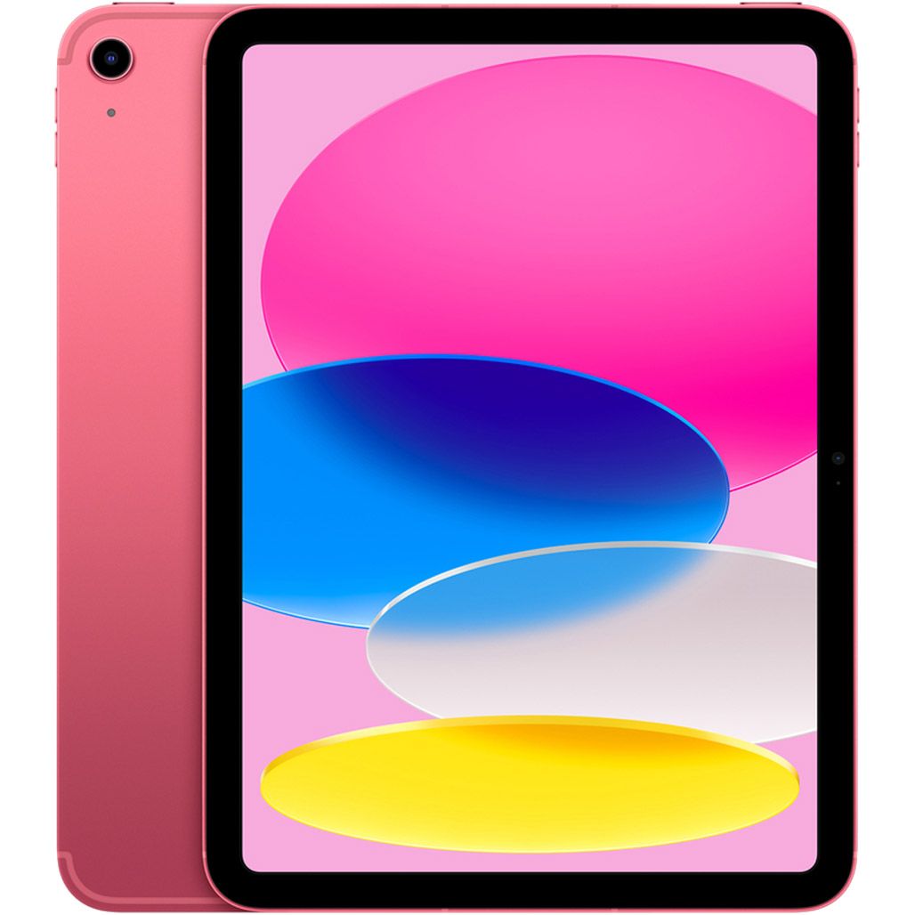

Планшет Apple iPad 10.9 (2022) Wi-Fi + Cellular 256GB Pink (MQ6W3)