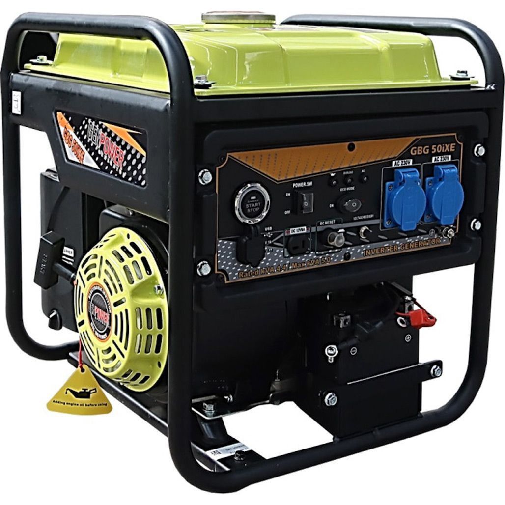 

Инверторный бензиновый генератор Genpower GBG 50IXE