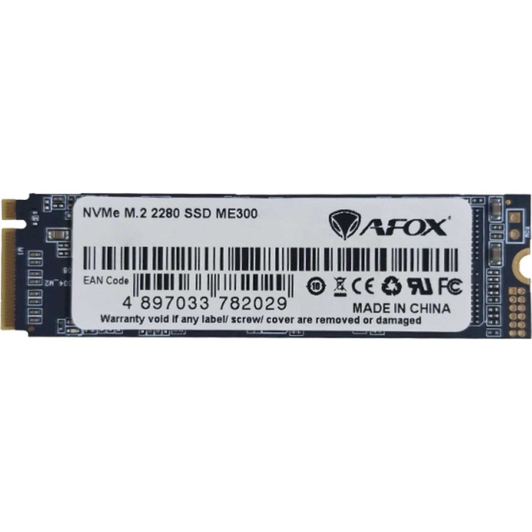 

SSD накопичувач AFOX ME300 512GB (ME300-512GN)