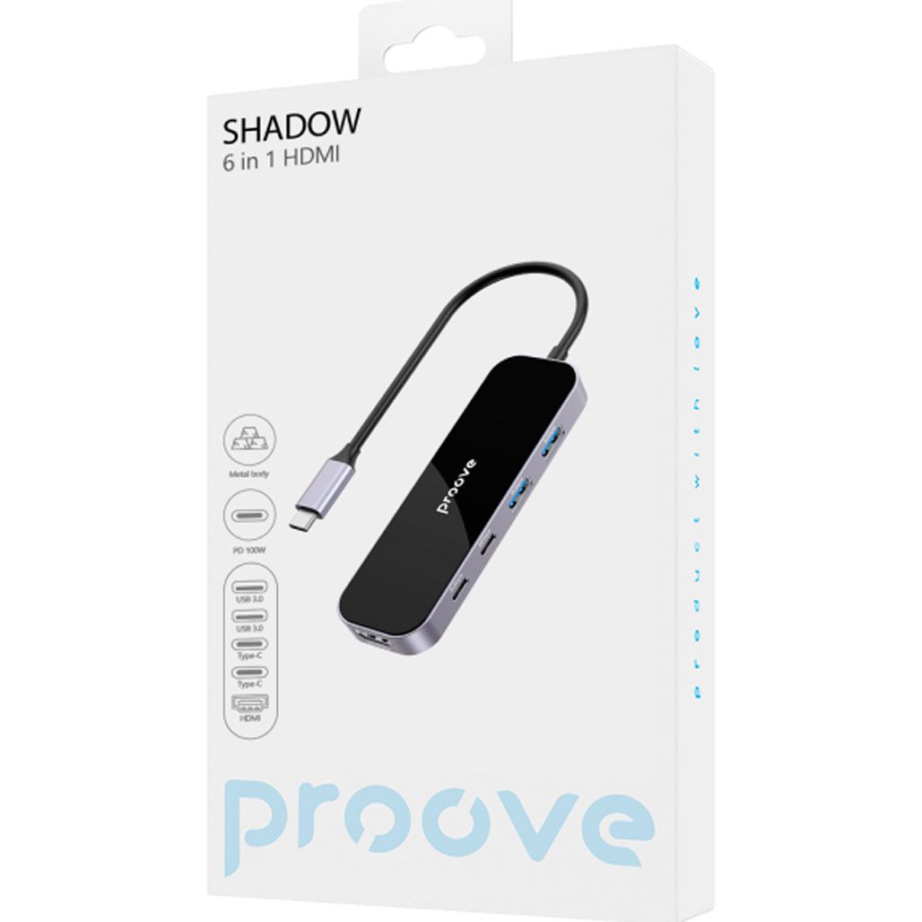 USB-хаб Proove Shadow (HBSW10221205)
