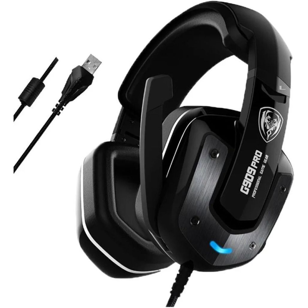

Игровые наушники Somic G909 Pro Black (9590010164)
