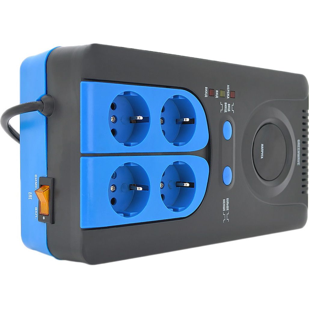 

Стабилизатор напряжения Greenwave Winchester 1000VA (GW-WSHR-1000VA)