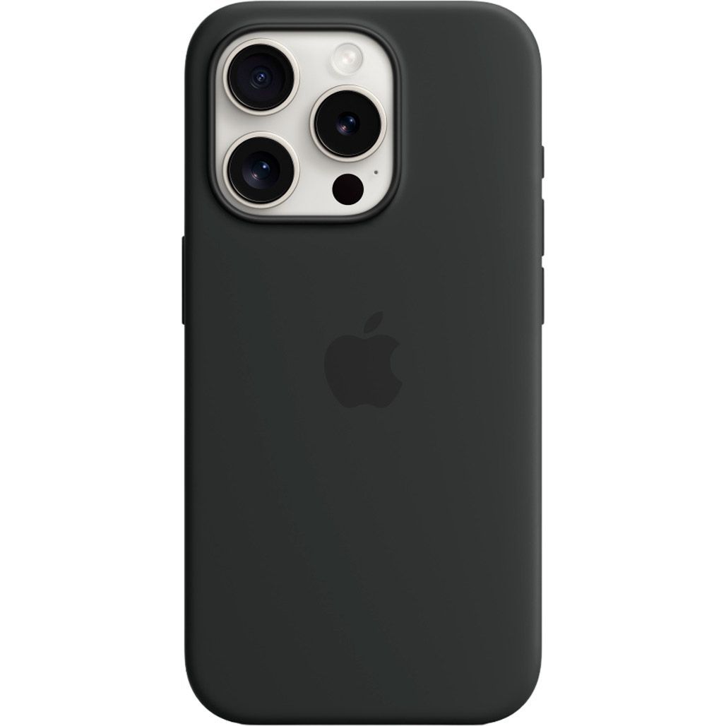 

Чехол Apple Silicone Case with MagSafe для iPhone 15 Pro Black (MT1A3ZM/A)