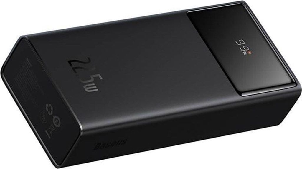 Зовнішній акумулятор Baseus Star-Lord 20000mAh PD 22.5W Black (PPXJ080001)