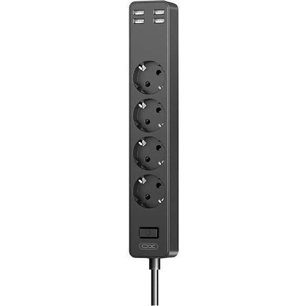 

Сетевой фильтр XO Wl10 4USB Function Socket 1.8 м Black