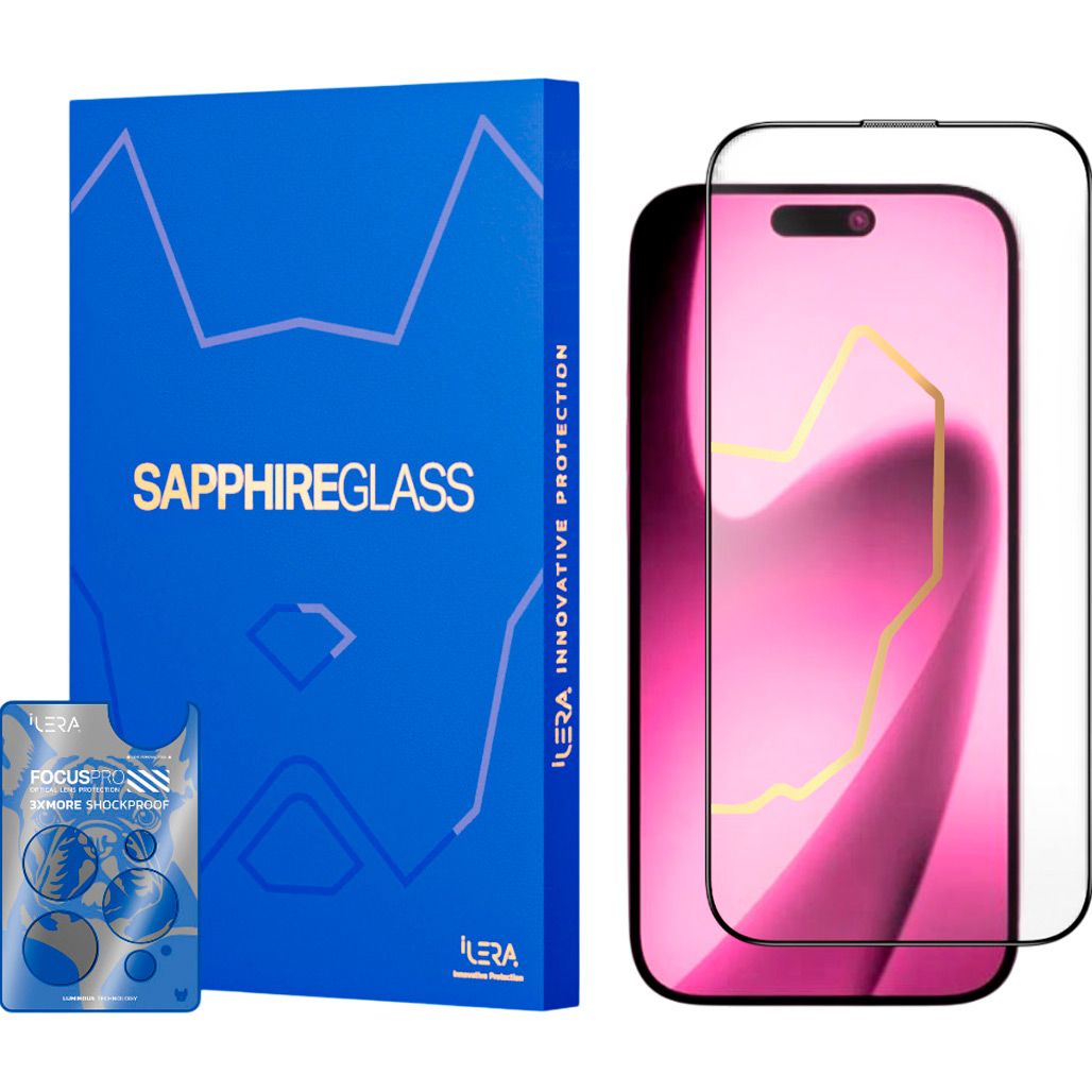 

Защитное стекло iLera Sapphire Ultra + для Apple iPhone Air (ILSPDLPL17Air)
