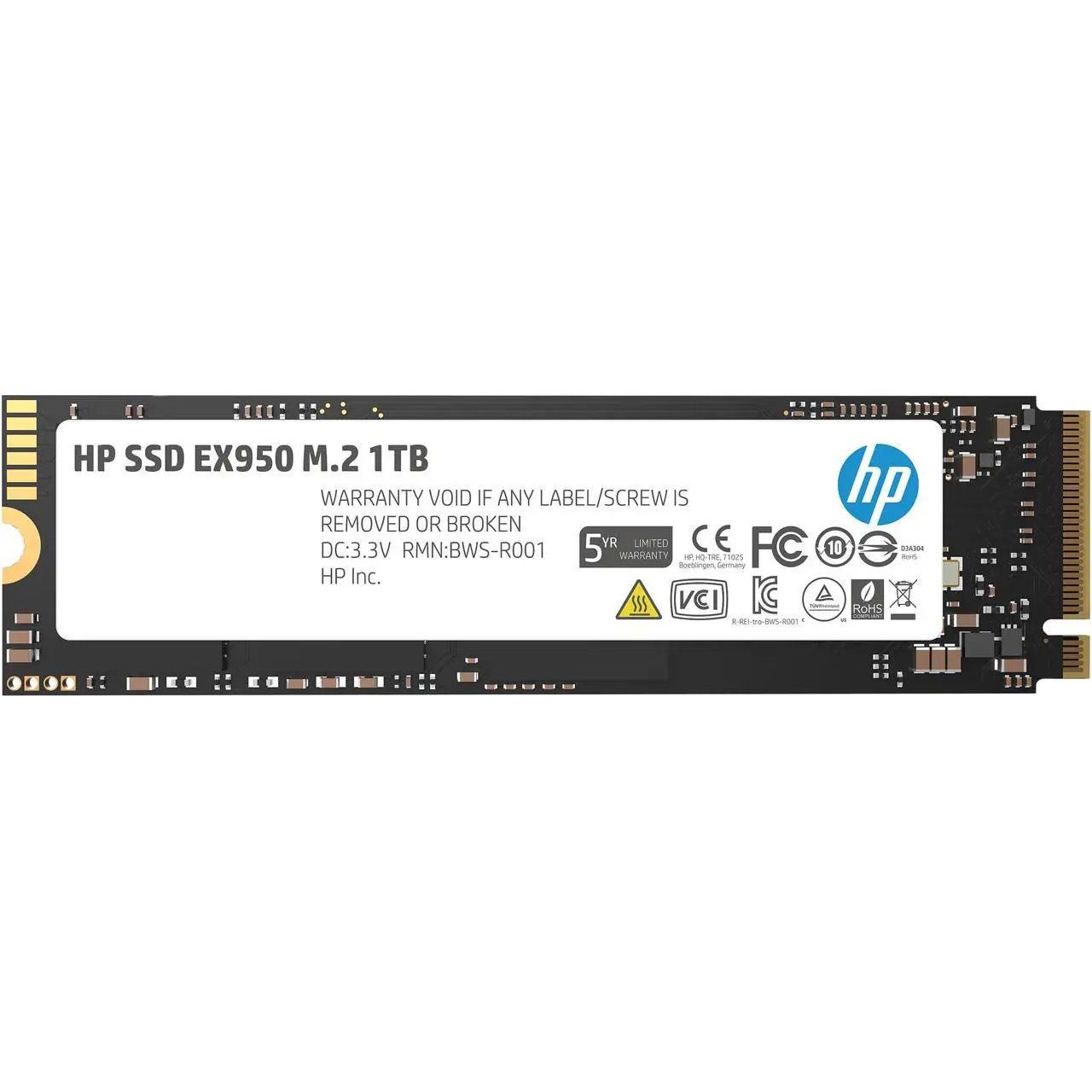

SSD накопитель HP EX950 1TB (5MS23AA)