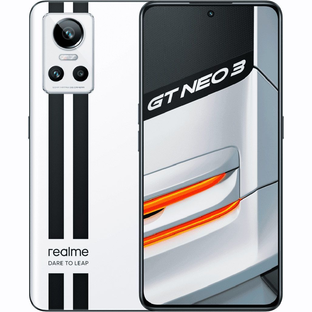 

Смартфон Realme GT Neo 3 12/256GB 80W Sprint White