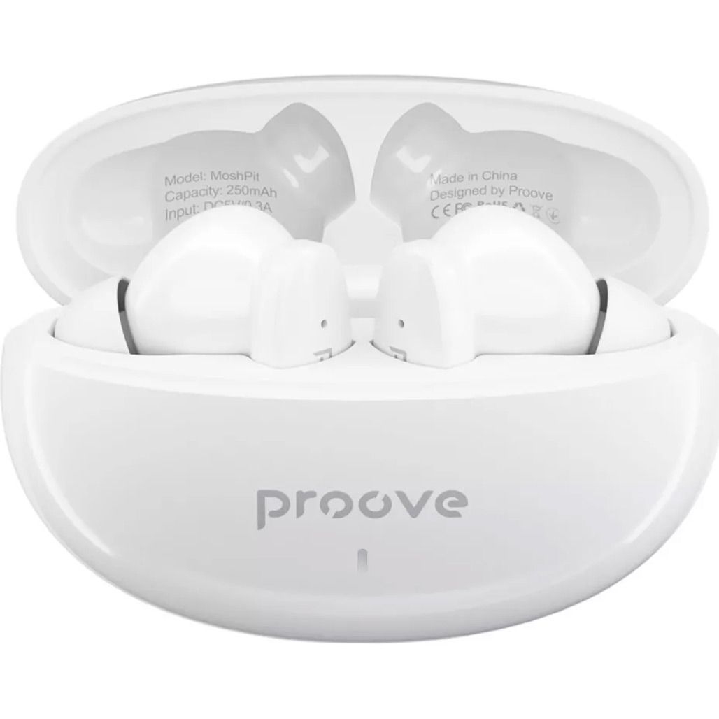 

Навушники Proove MoshPit TWS White (TWMP00010002)