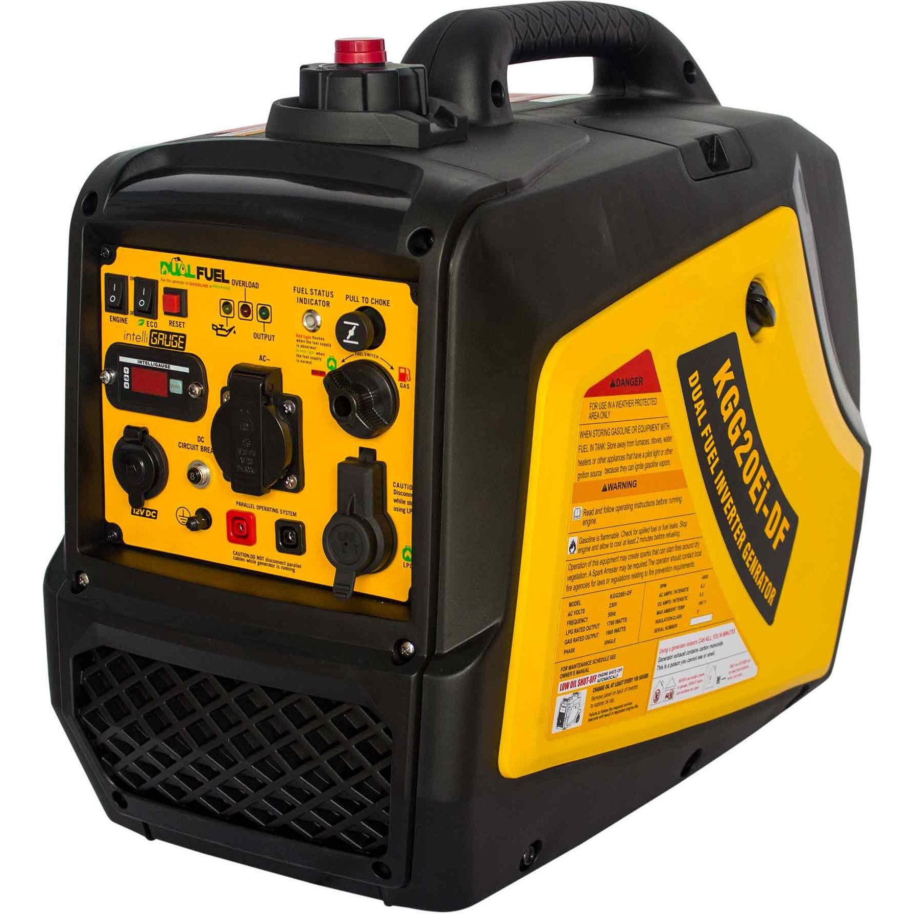 

Инверторный газово-бензиновый генератор Kompak KGG20Ei-DF