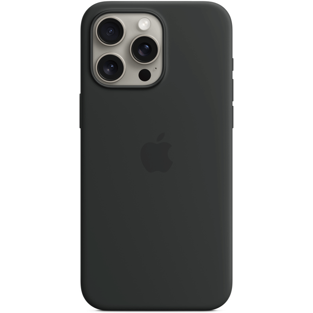 

Чохол Apple Silicone Case with MagSafe для iPhone 15 Pro Max Black (MT1M3ZM/A)