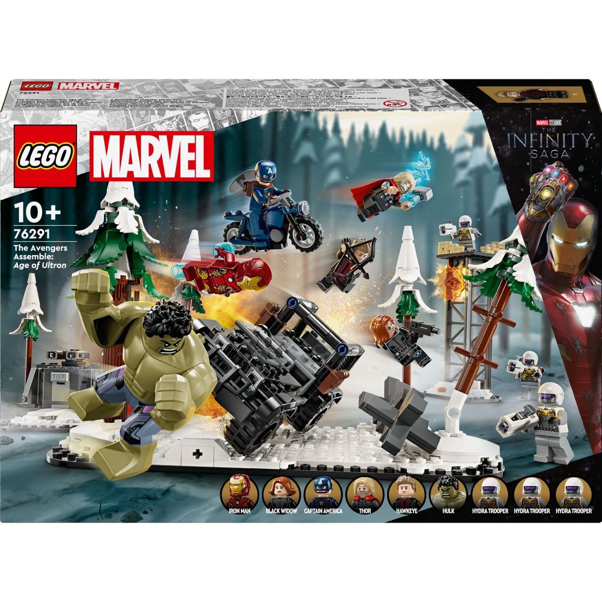 Конструктор LEGO Super Heroes Marvel Месники: Ера Альтрона (76291)
