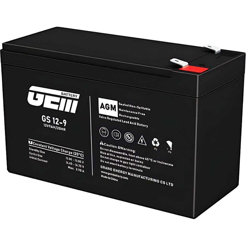 

Акумулятор для ДБЖ GEM BATTERY GS 12-9