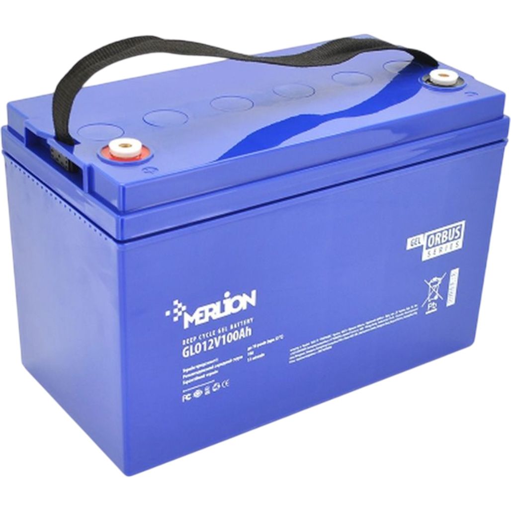 

Аккумулятор Merlion GEL 12V (12V/100Ah/1200Wh) (ORBUS GLO12V100Ah)