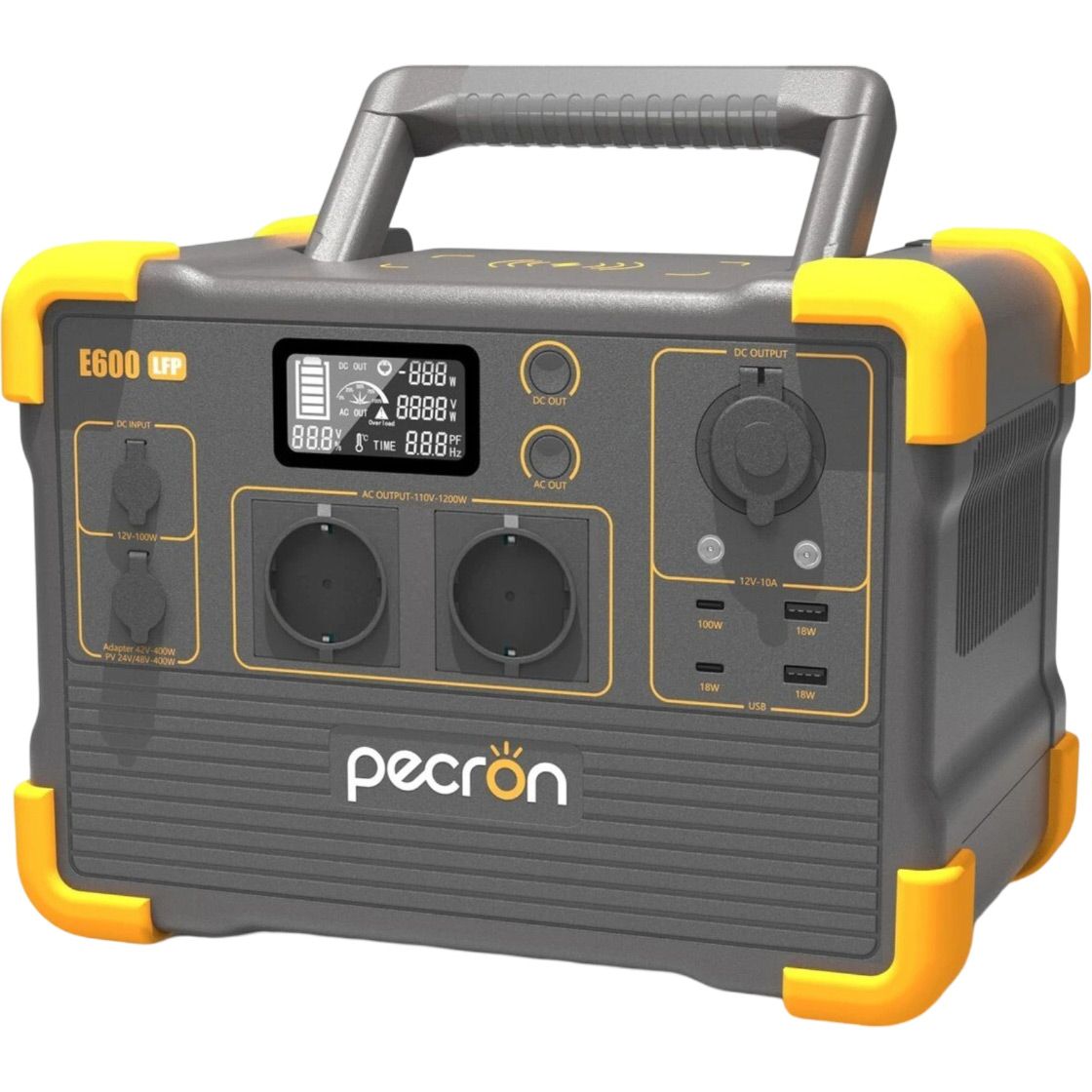 

Зарядна станція Pecron E600LFP