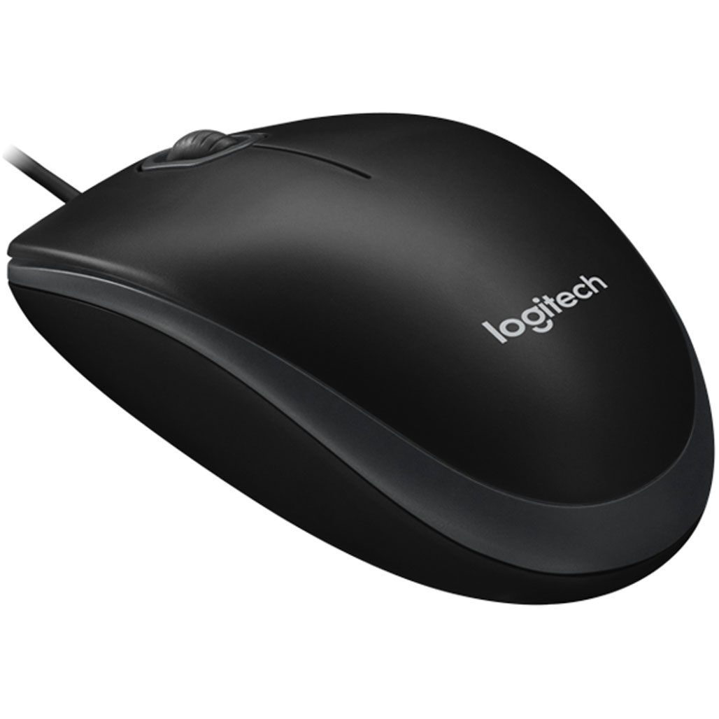 Мышь Logitech B-100 Optical Mouse Black (910-003357) UA