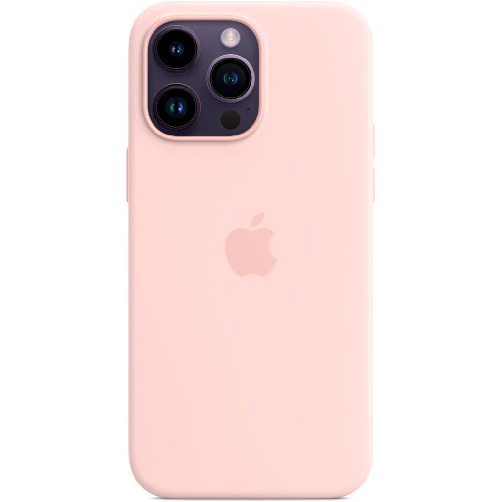 

Чехол Silicone Case с MagSafe для Apple iPhone 14 Pro Max (Chalk Pink) ААА