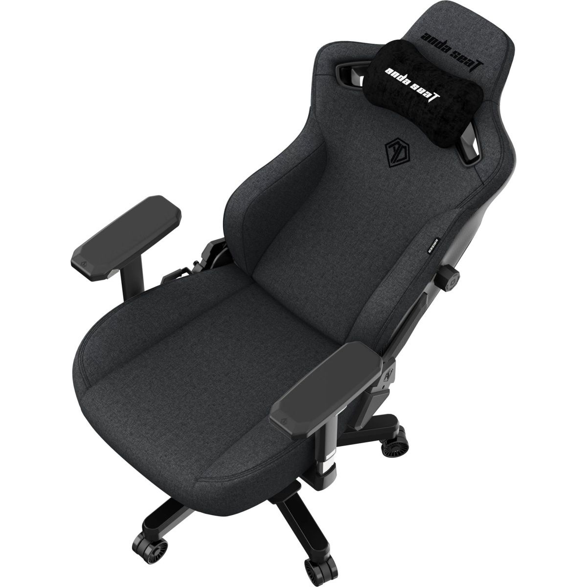 Геймерське крісло Anda Seat Kaiser 3 XL Fabric Dark Gray (AD12YDC-XL-01-GB-CF)
