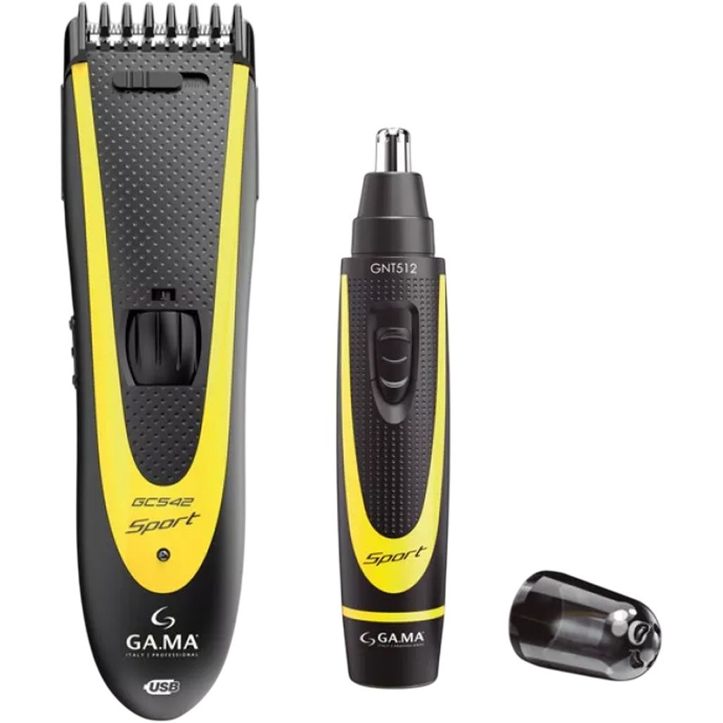 

Машинка для стрижки + тример для носа Ga.Ma Sport GM2515